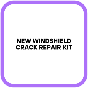 New Windshield Crack Repair Kit