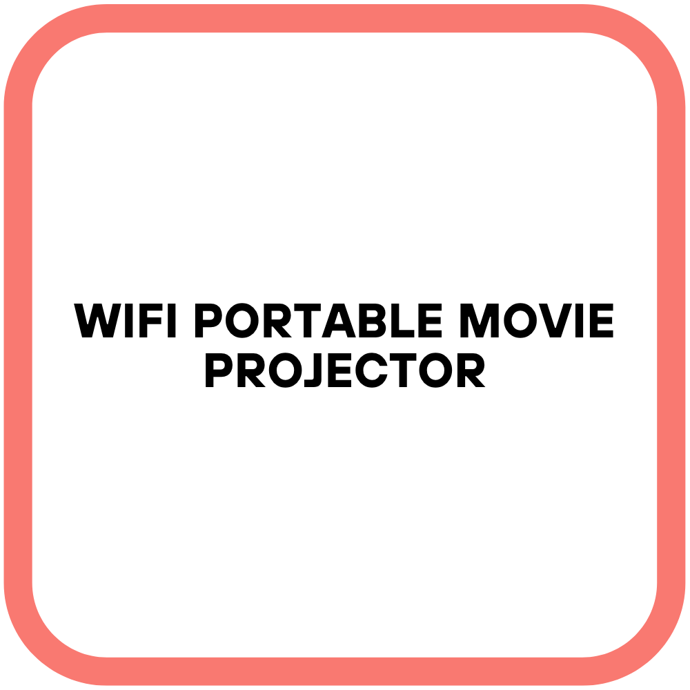 WiFi Portable Movie Projector