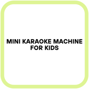 Mini Karaoke Machine for Kids