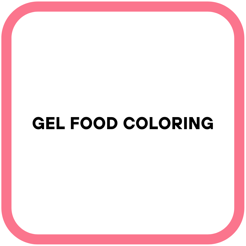 Gel Food Coloring
