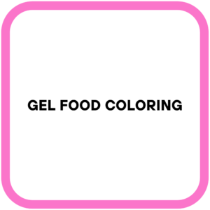 Gel Food Coloring