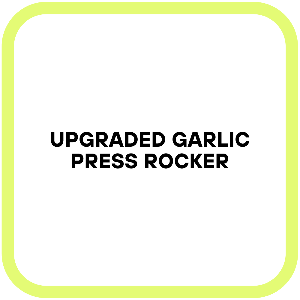 Upgraded Garlic Press Rocker