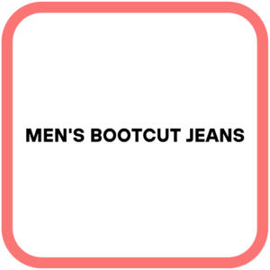 Men's Bootcut Jeans
