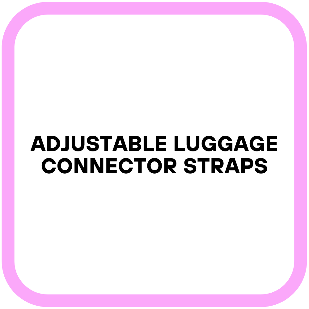 Adjustable Luggage Connector Straps