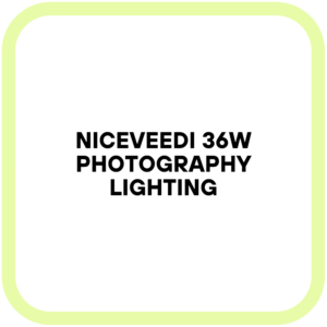 NiceVeedi 36W Photography Lighting
