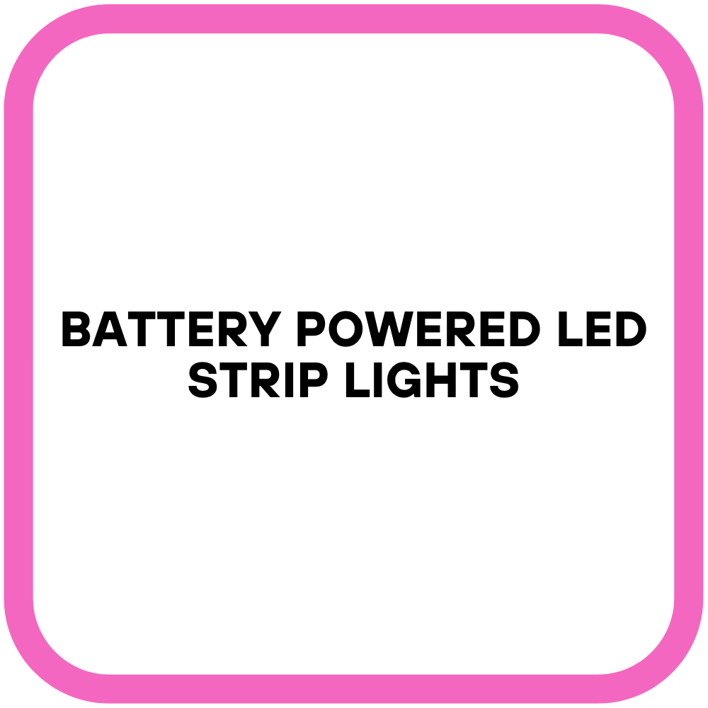 Battery Powered LED Strip Lights