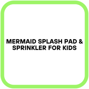 Mermaid Splash Pad & Sprinkler for Kids