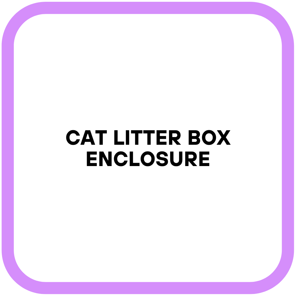 Cat Litter Box Enclosure