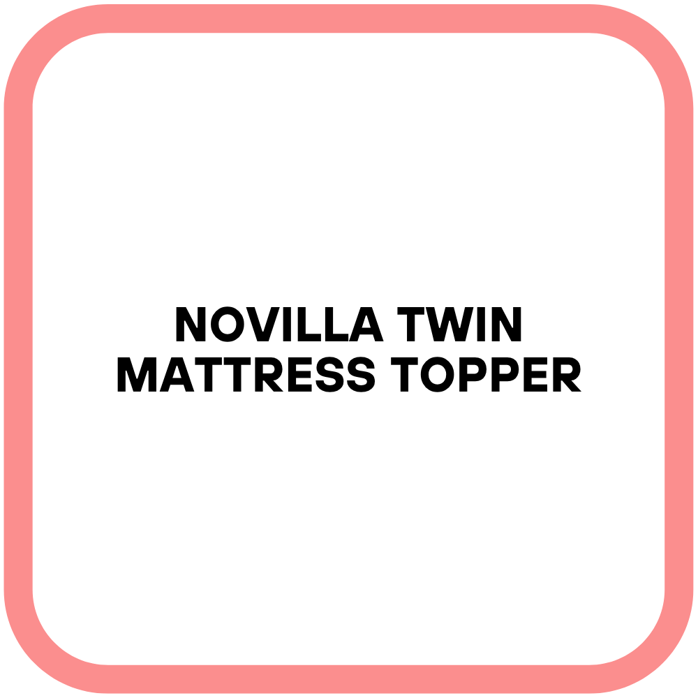 Novilla Twin Mattress Topper