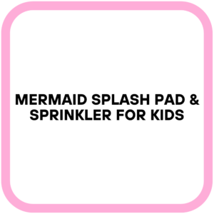 Mermaid Splash Pad & Sprinkler for Kids