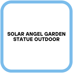 Solar Angel Garden Statue Outdoor