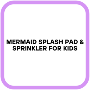 Mermaid Splash Pad & Sprinkler for Kids