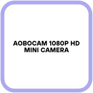 AOBOCAM 1080P HD Mini Camera