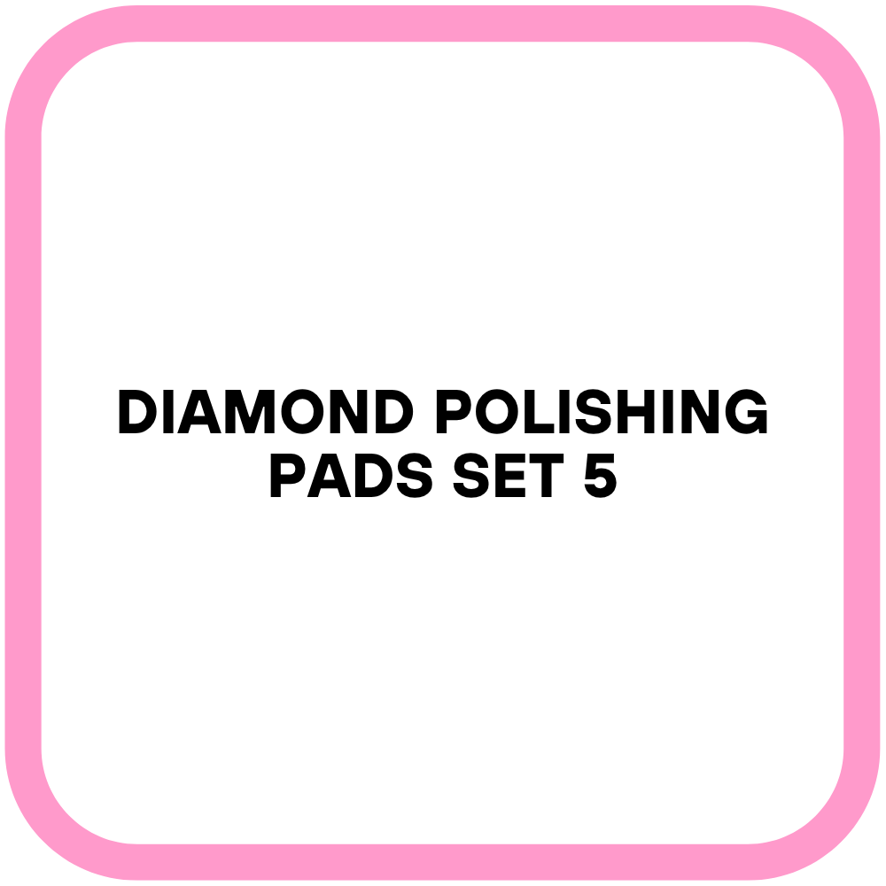 Diamond Polishing Pads Set 5