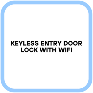 Keyless Entry Door Lock with WiFi