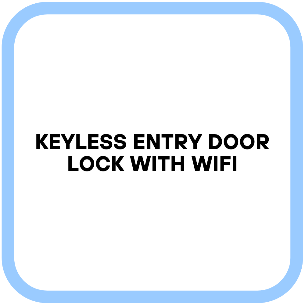 Keyless Entry Door Lock with WiFi