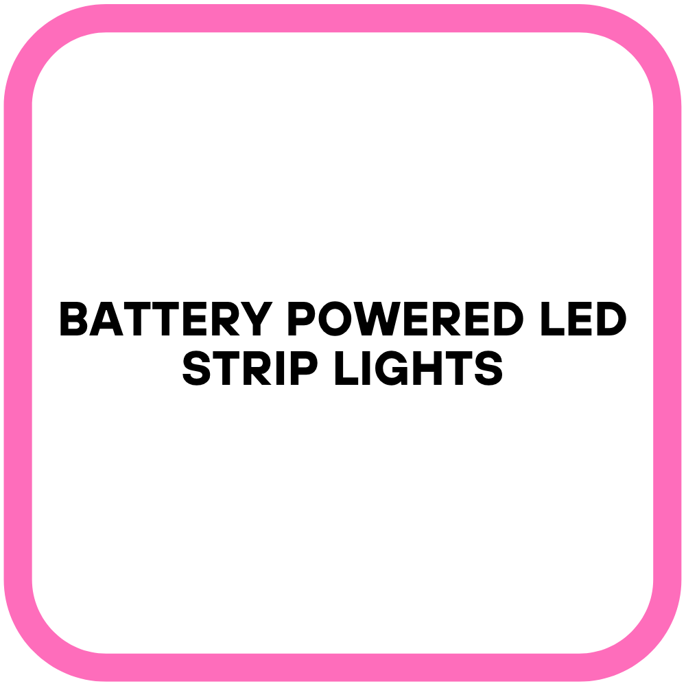 Battery Powered LED Strip Lights