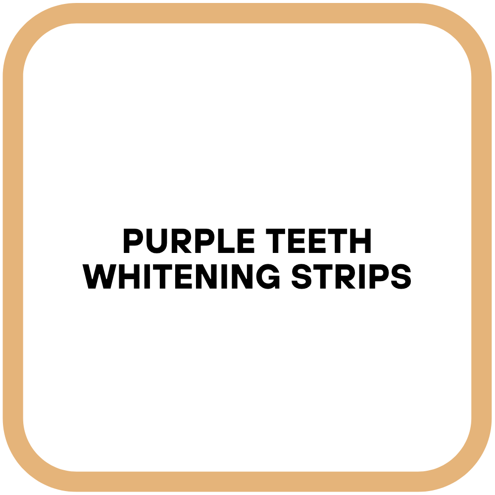 Purple Teeth Whitening Strips