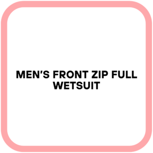 Men’s Front Zip Full Wetsuit