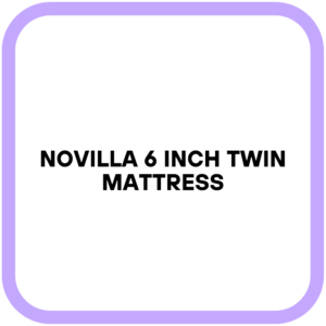 Novilla 6 Inch Twin Mattress