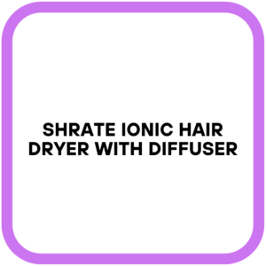 SHRATE Ionic Hair Dryer with Diffuser