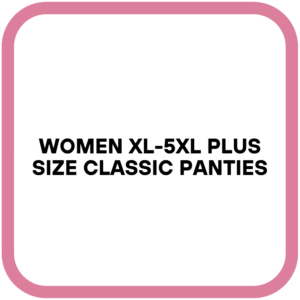 Women XL-5XL Plus Size Classic Panties
