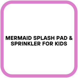 Mermaid Splash Pad & Sprinkler for Kids