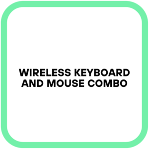 Wireless Keyboard and Mouse Combo