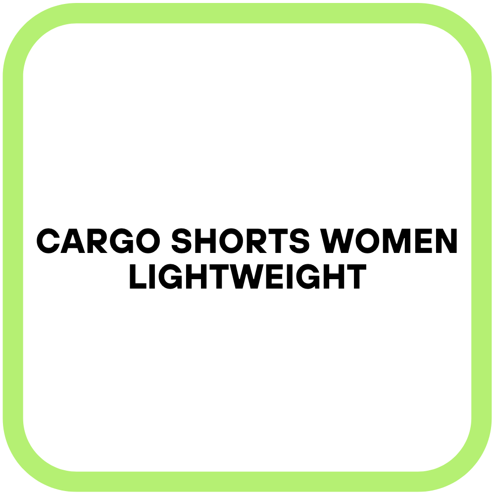 Cargo Shorts Women Lightweight