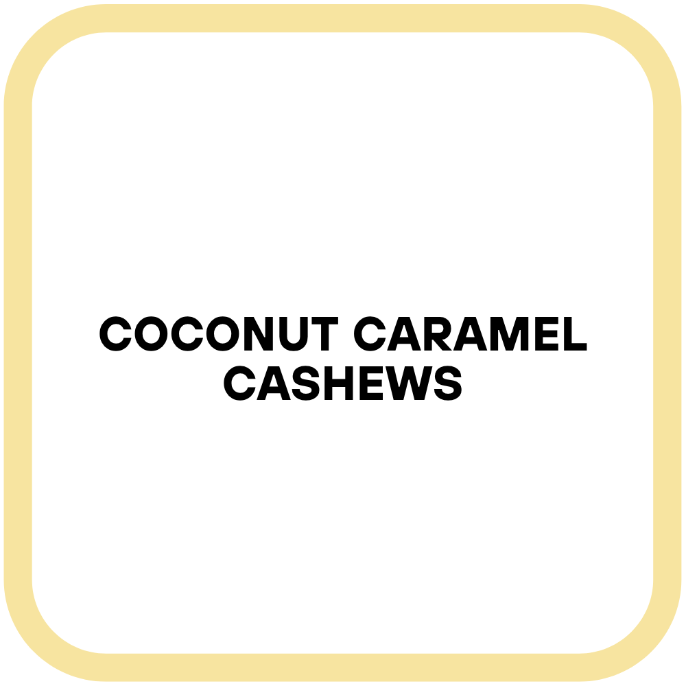 Coconut Caramel Cashews