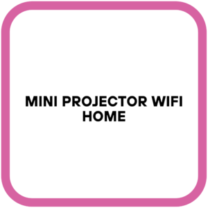 Mini Projector WiFi Home