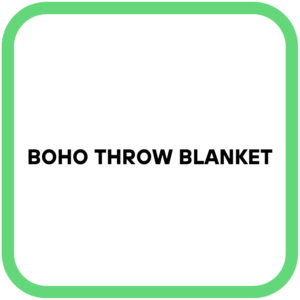 Boho Throw Blanket
