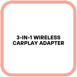 3-in-1 Wireless Carplay Adapter