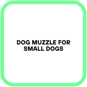 Dog Muzzle for Small Dogs
