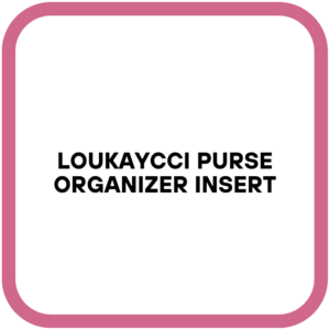 LOUKAYCCI Purse Organizer Insert