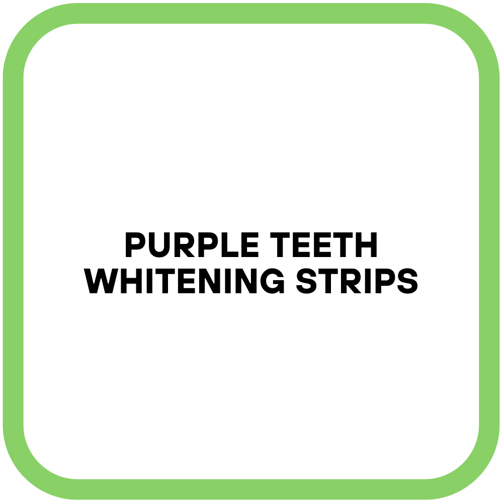Purple Teeth Whitening Strips