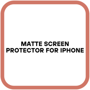 Matte Screen Protector for iPhone