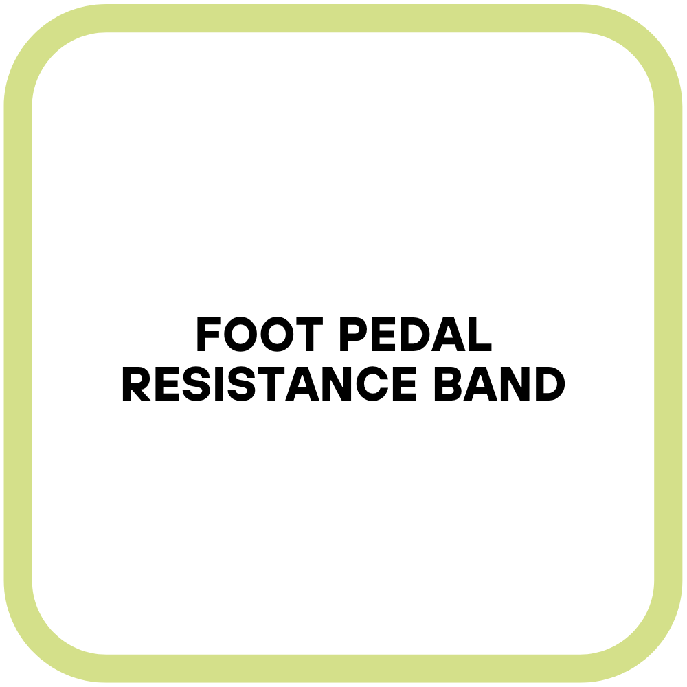 Foot Pedal Resistance Band