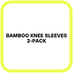 Bamboo Knee Sleeves 2-Pack
