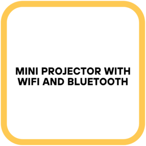 Mini Projector with WiFi and Bluetooth