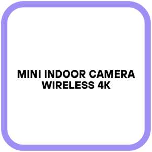 Mini Indoor Camera Wireless 4k