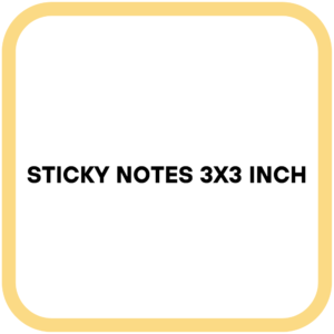 Sticky Notes 3x3 inch