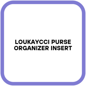 LOUKAYCCI Purse Organizer Insert