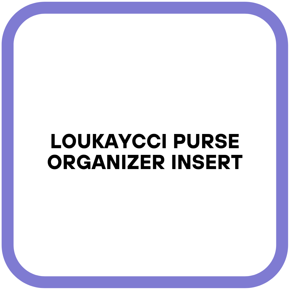LOUKAYCCI Purse Organizer Insert