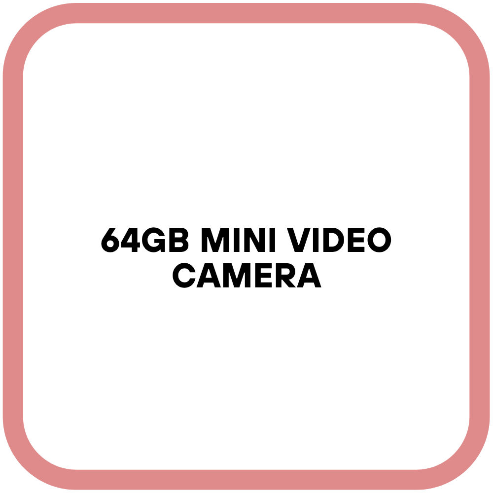 64GB Mini Video Camera