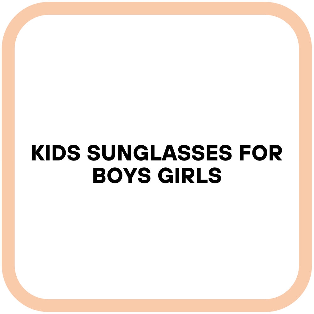 Kids Sunglasses for Boys Girls