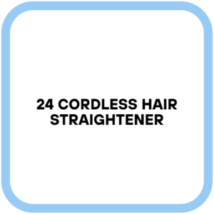 24 Cordless Hair Straightener