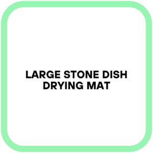 Large Stone Dish Drying Mat