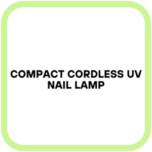 Compact Cordless UV Nail Lamp