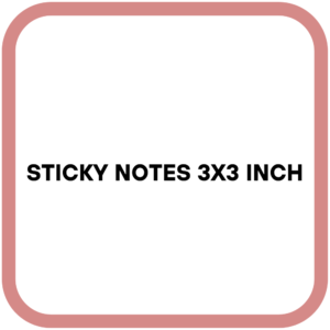 Sticky Notes 3x3 inch